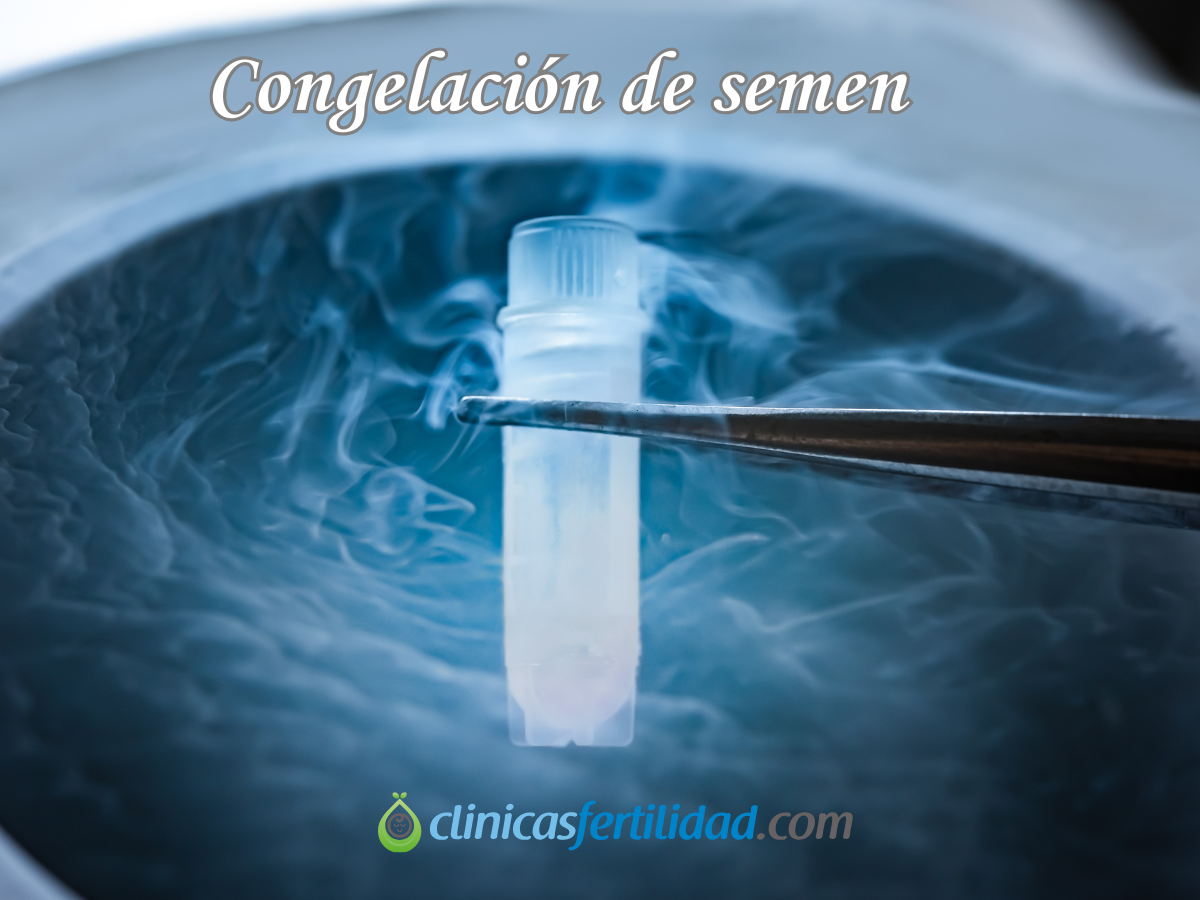 ¿Cuándo está indicado congelar el semen?